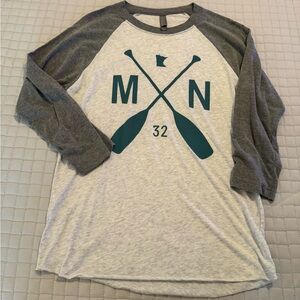 MN Oar 3/4 sleeve t-shirt